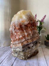 Load image into Gallery viewer, Tri Color Calcite Stone - 11 pound Calcite - Red Calcite Stone