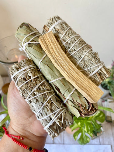 Smudge it Better Bundle - White Sage, Blue Sage, Eucalyptus and Palo Santo