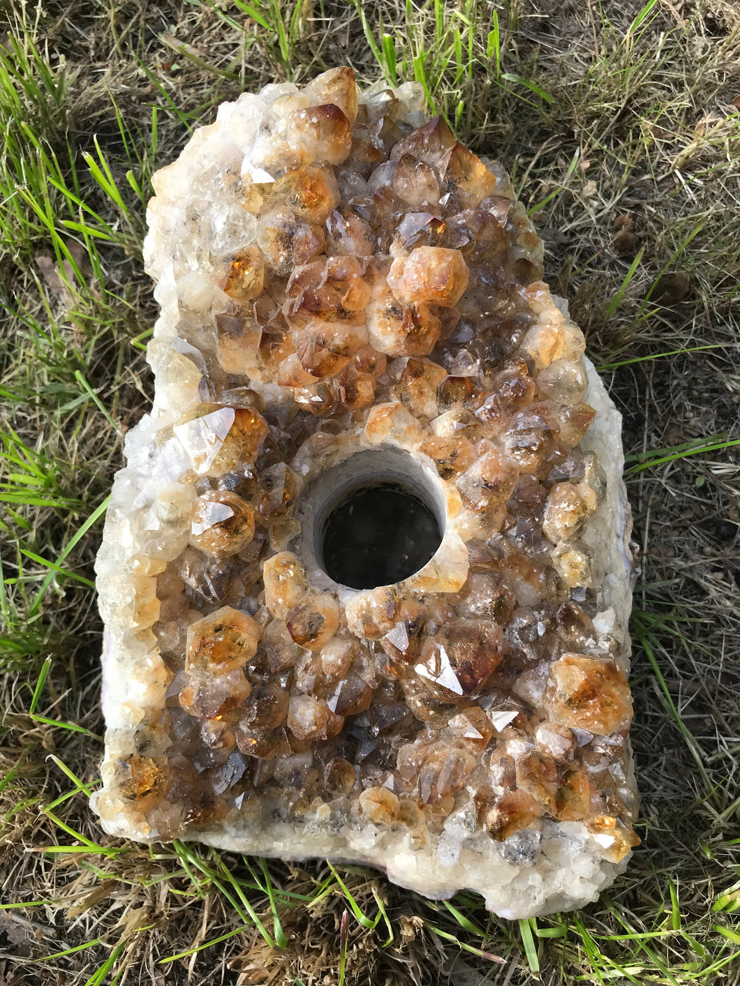 Large Citrine Geode