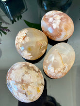 Load image into Gallery viewer, Cherry Blossom Agate - Flower Agate - Palm Stone
