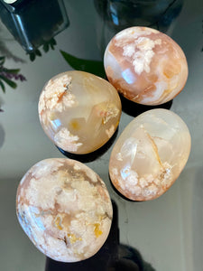 Cherry Blossom Agate - Flower Agate - Palm Stone