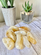 Load image into Gallery viewer, Citrine Tumbled Stone - Polished Citrine - Solar Plexus - Sacral Chakra - Crystal for Manifesting