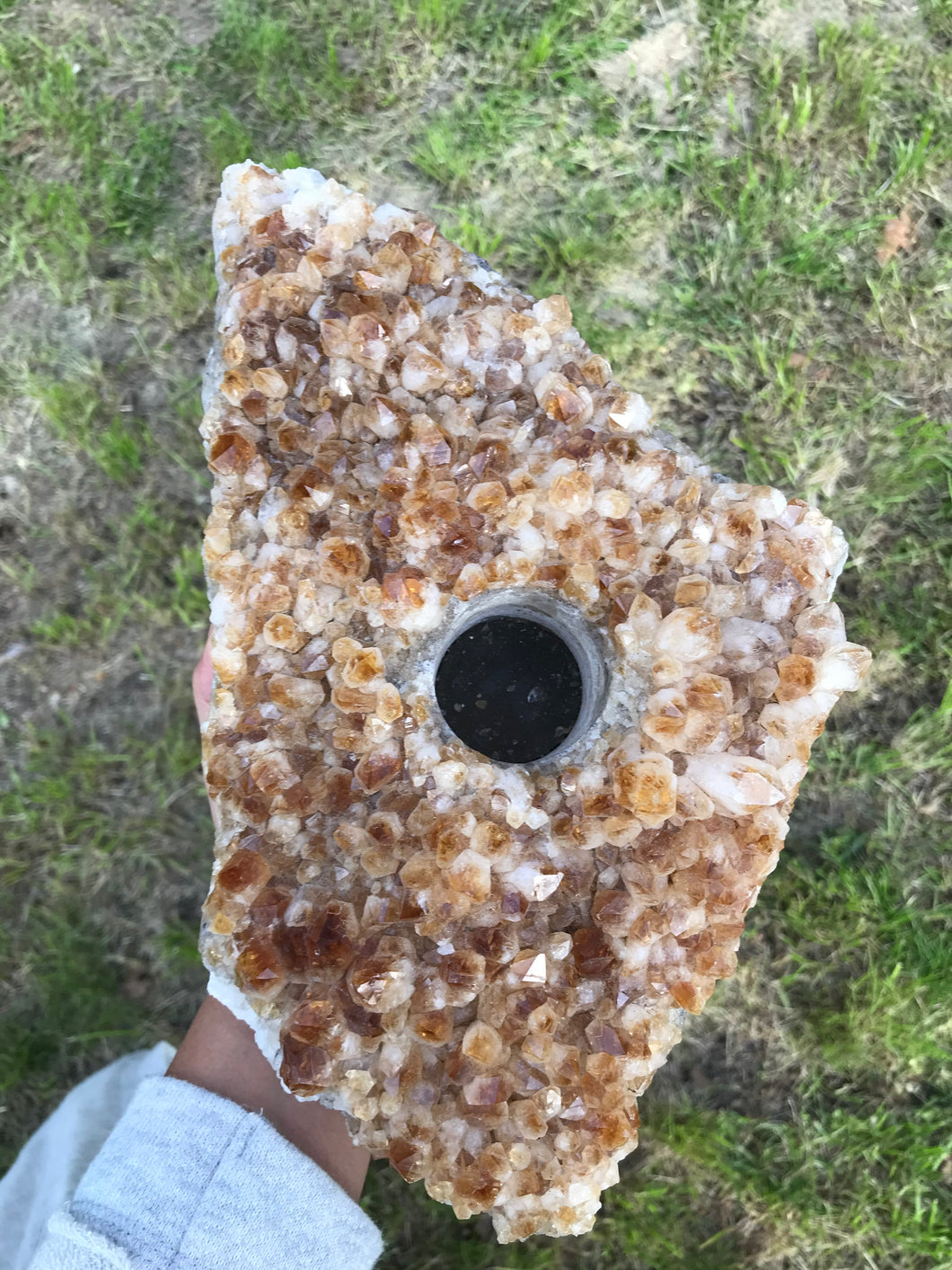 Large Citrine Geode