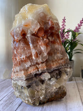 Load image into Gallery viewer, Tri Color Calcite Stone - 11 pound Calcite - Red Calcite Stone