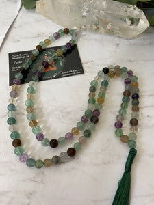 Fluorite Mala - 108 beads