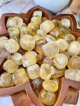 Load image into Gallery viewer, Golden Fluorite Polished Stone - Solar Plexus Crystal - Yellow Fluorite