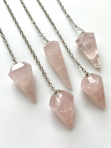 Rose Quartz Pendulum