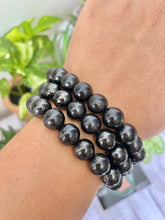 Load image into Gallery viewer, Shungite Bracelet - Chunky Shungite Bracelet - EMF Protection - Protection Bracelet
