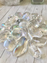 Load image into Gallery viewer, Angel Aura Quartz Tumbled Stone