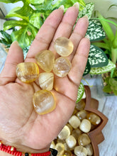 Load image into Gallery viewer, Golden Fluorite Polished Stone - Solar Plexus Crystal - Yellow Fluorite