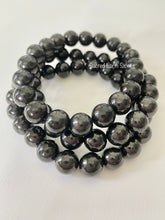 Load image into Gallery viewer, Shungite Bracelet - Chunky Shungite Bracelet - EMF Protection - Protection Bracelet