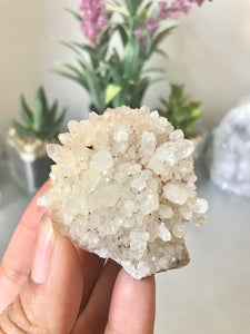 Stalactite Quartz Crown Flower Crystal