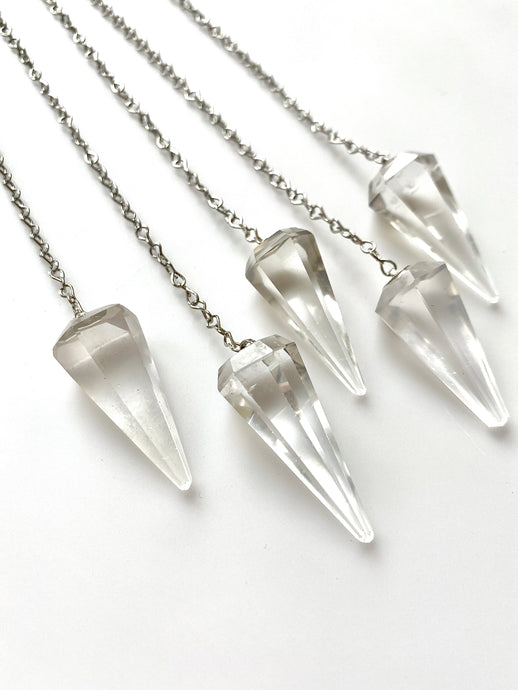 Crystal Quartz Pendulum