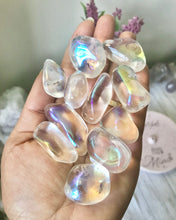 Load image into Gallery viewer, Angel Aura Quartz Tumbled Stone