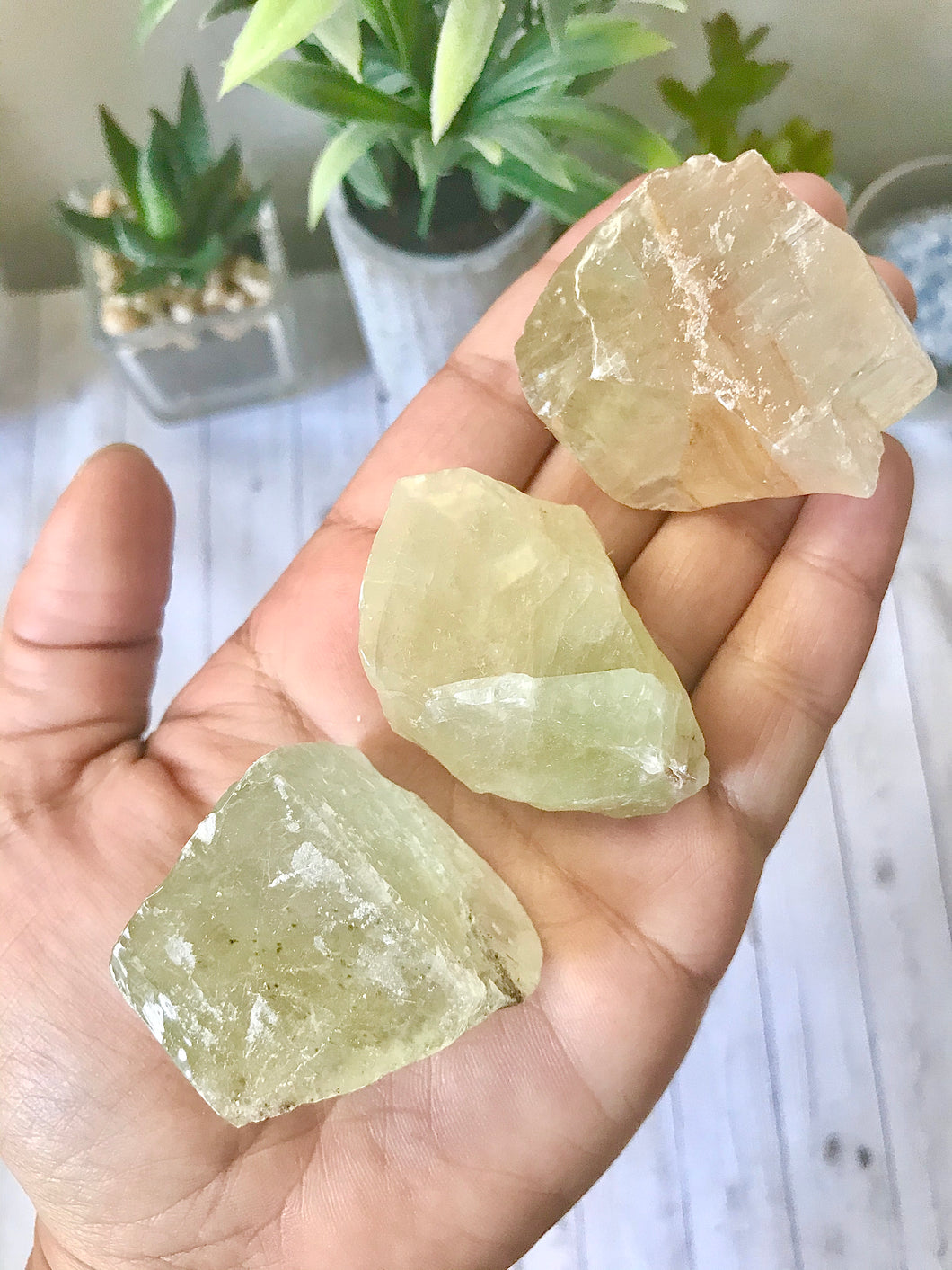 Green Calcite Stone