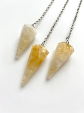 Load image into Gallery viewer, Citrine Faceted Pendulum