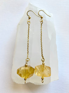 Citrine Dangle Earrings