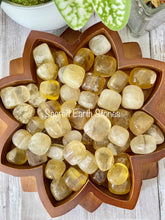 Load image into Gallery viewer, Golden Fluorite Polished Stone - Solar Plexus Crystal - Yellow Fluorite