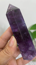 Load image into Gallery viewer, Purple Fluorite Standing Tower
