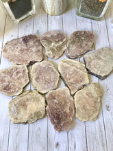 Load image into Gallery viewer, Lepidolite Slices - Rough, natural Lepidolite slices